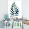 Designart - Tropical Green Leaf - Farmhouse Canvas Wall Art Print